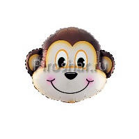 Фольгированный шар голова (Обезьяны)