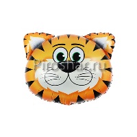 Фольгированный шар голова (Тигра)