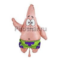 Фольгированный шар "Патрик"