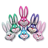 Фольгированный шар "Голова зайца"