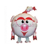 Ходячий шар "Смешарик Нюша"