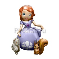 Ходячий шар "Принцесса София"