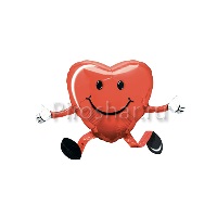 Ходячий шар "Сердце"