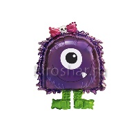Ходячий шар "Монстр", фиолетовый