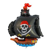 Фольгированный шар "Пиратский корабль"