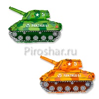 Фольгированный шар "Танк"